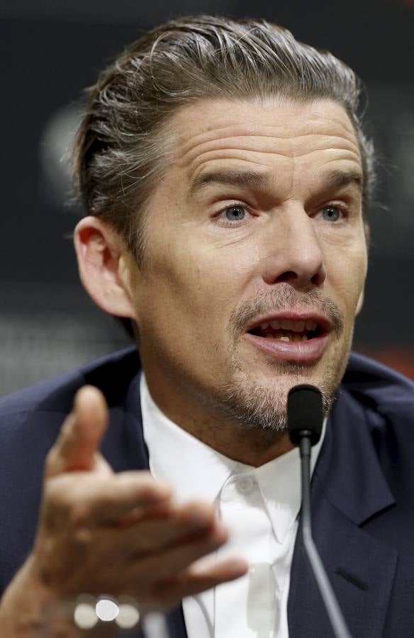 Ethan Hawke conquista el Zinemaldia con su simpatía