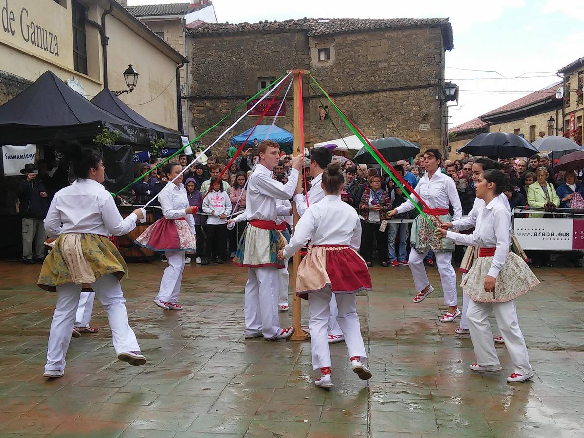 El agua no puede con el vino en Samaniego