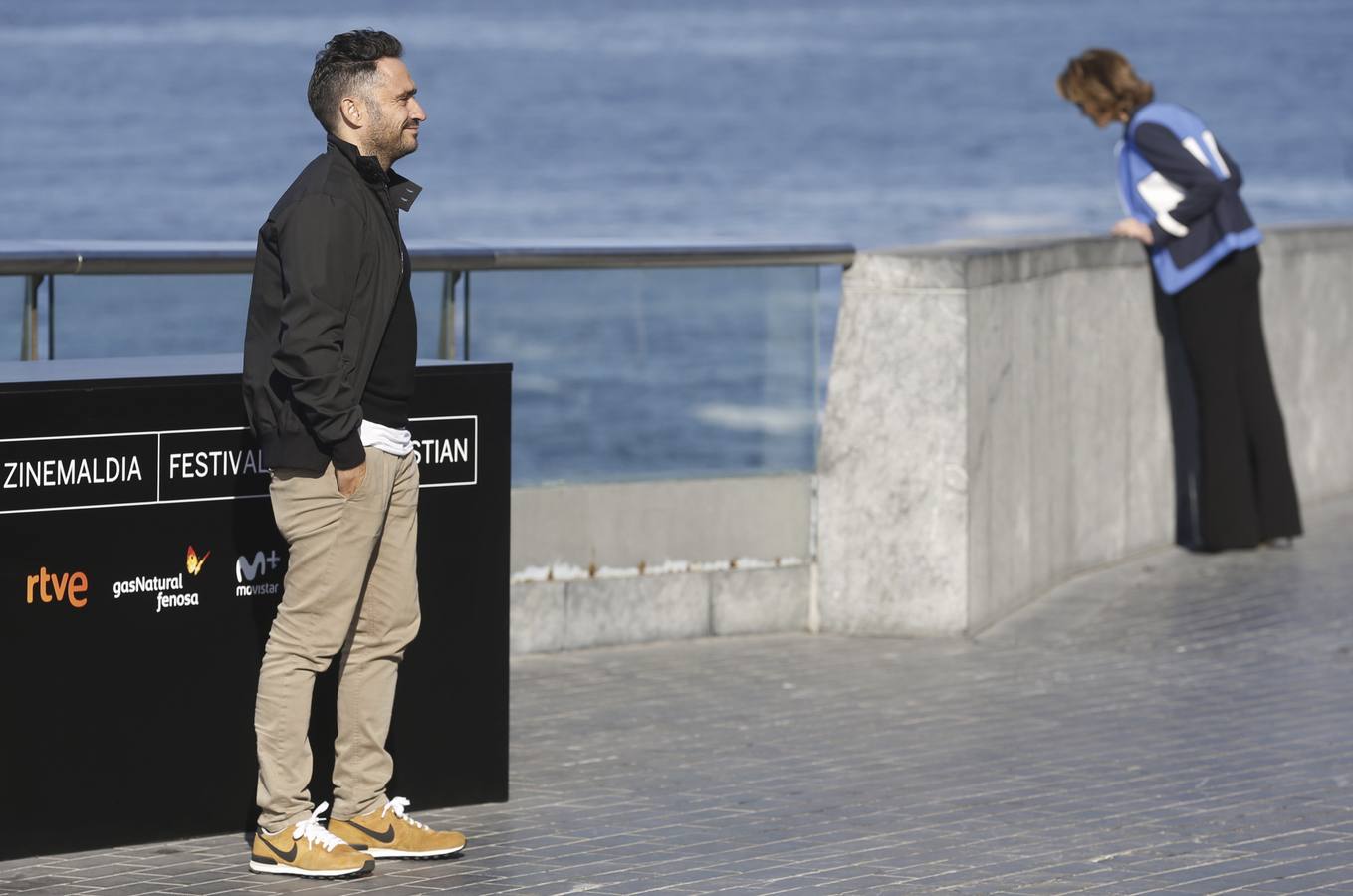 Así ha posado Sigourney Weaver en San Sebastián