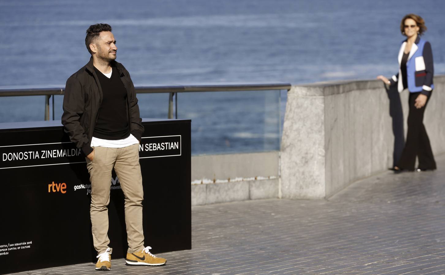 Así ha posado Sigourney Weaver en San Sebastián