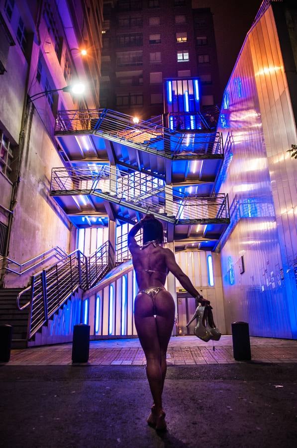 Leyri Blanco, la chica del barrio que aspira al trono del bikini fitness en Helsinki