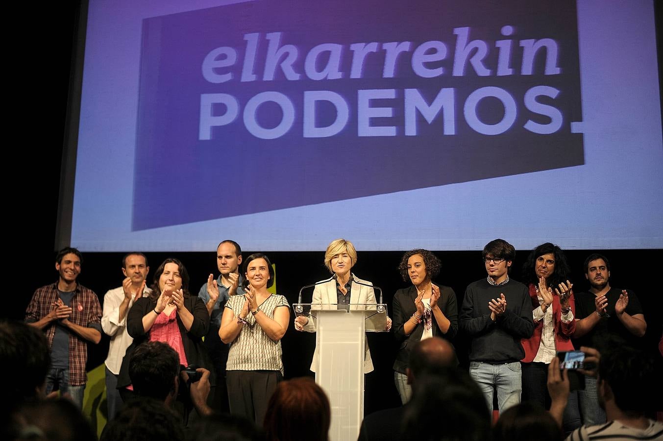 Elkarrekin Podemos se queda lejos de EH Bildu