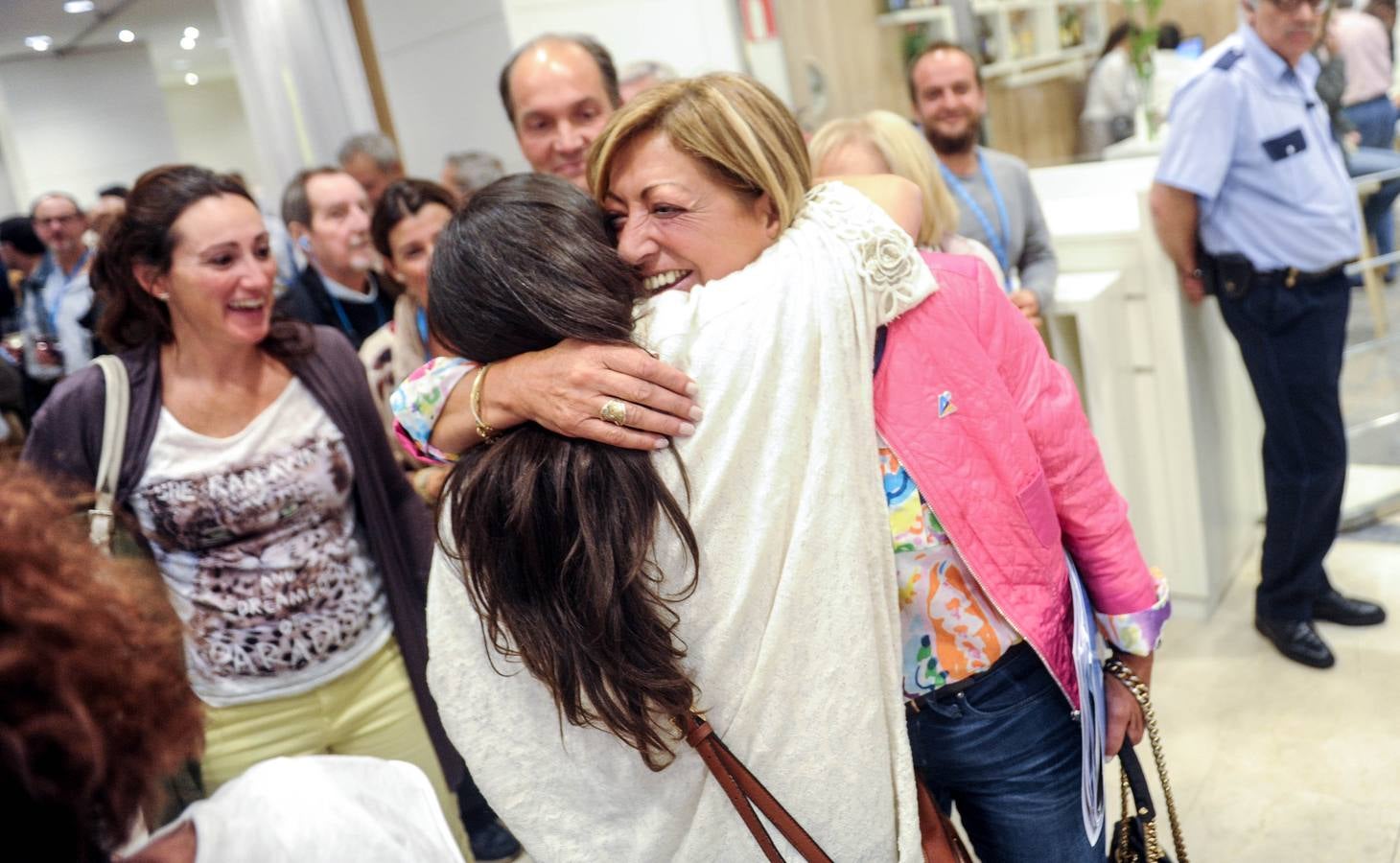 Así celebró Alfonso Alonso el buen resultado del PP el 25-S