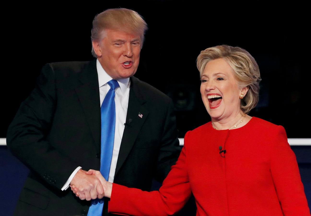 Clinton vs Trump: Las imágenes del debate