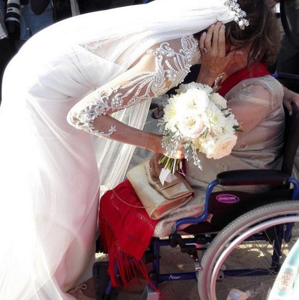 Las imágenes de la romántica boda de Paz Padilla