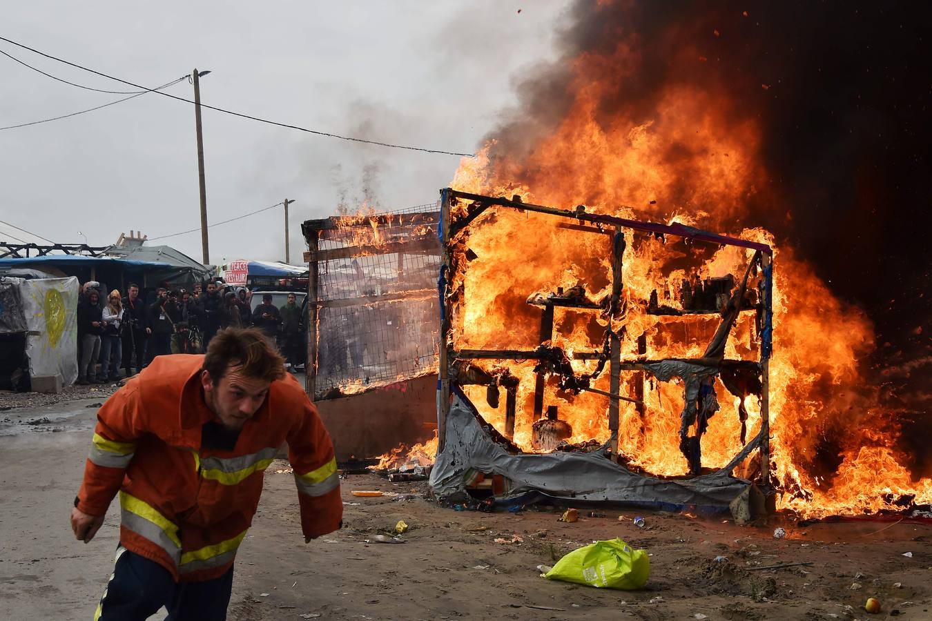 Desmantelamiento de &#039;La jungla&#039; de Calais