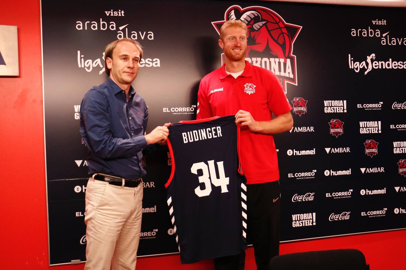 Budinger ya es baskonista