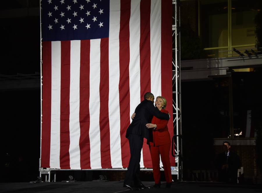 Así ha sido el acto de cierre de campaña de Hillary Clinton