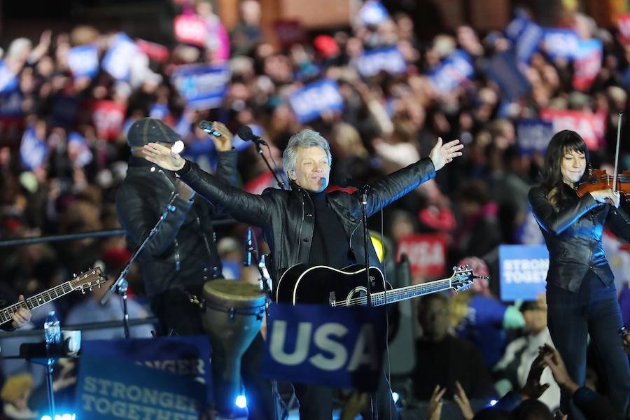 Así ha sido el acto de cierre de campaña de Hillary Clinton