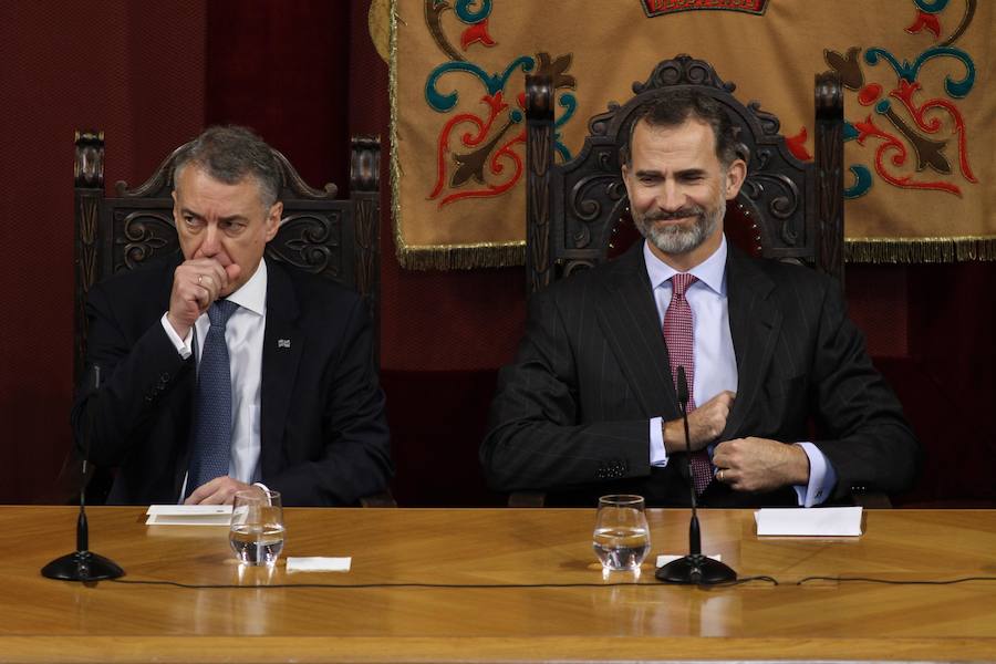 El Rey visita la Universidad de Deusto