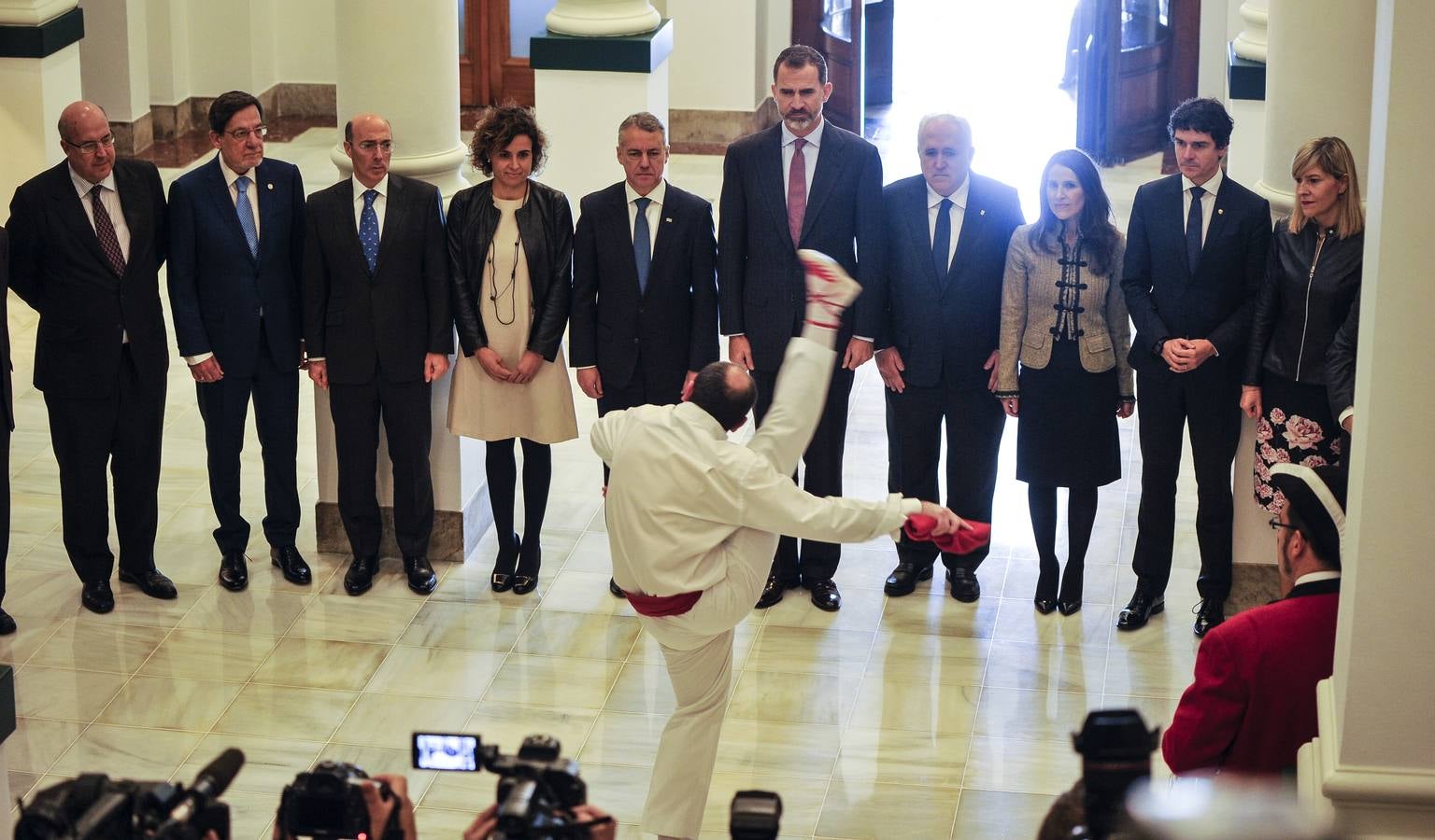 El Rey visita la Universidad de Deusto