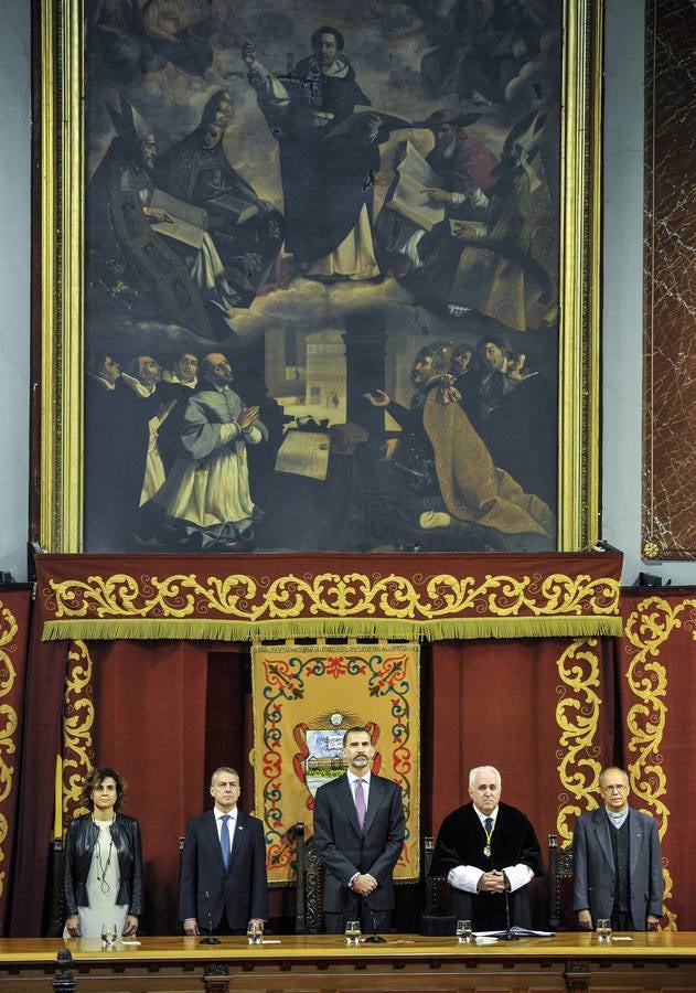 El Rey visita la Universidad de Deusto