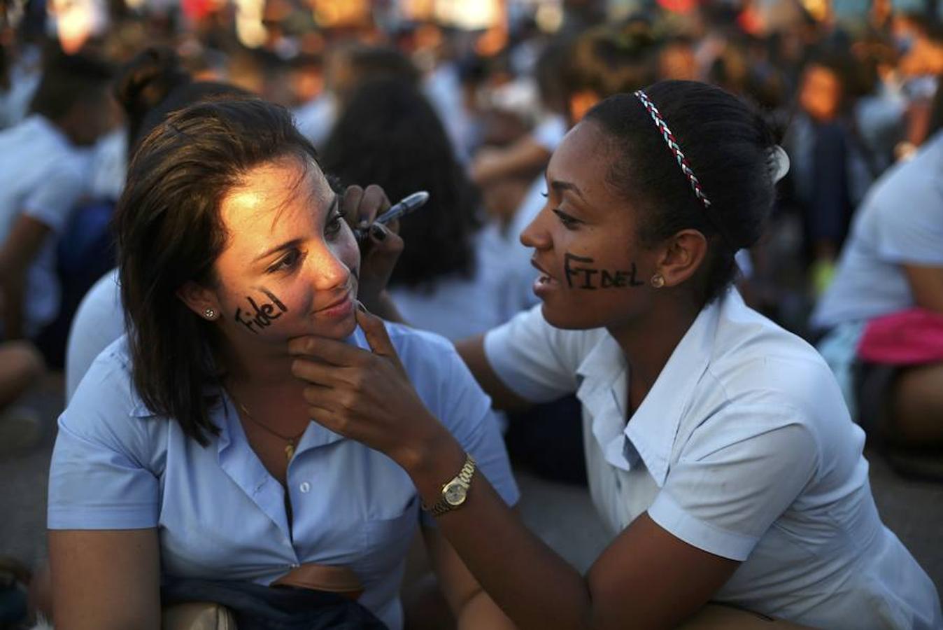 El masivo último adiós de La Habana a Fidel