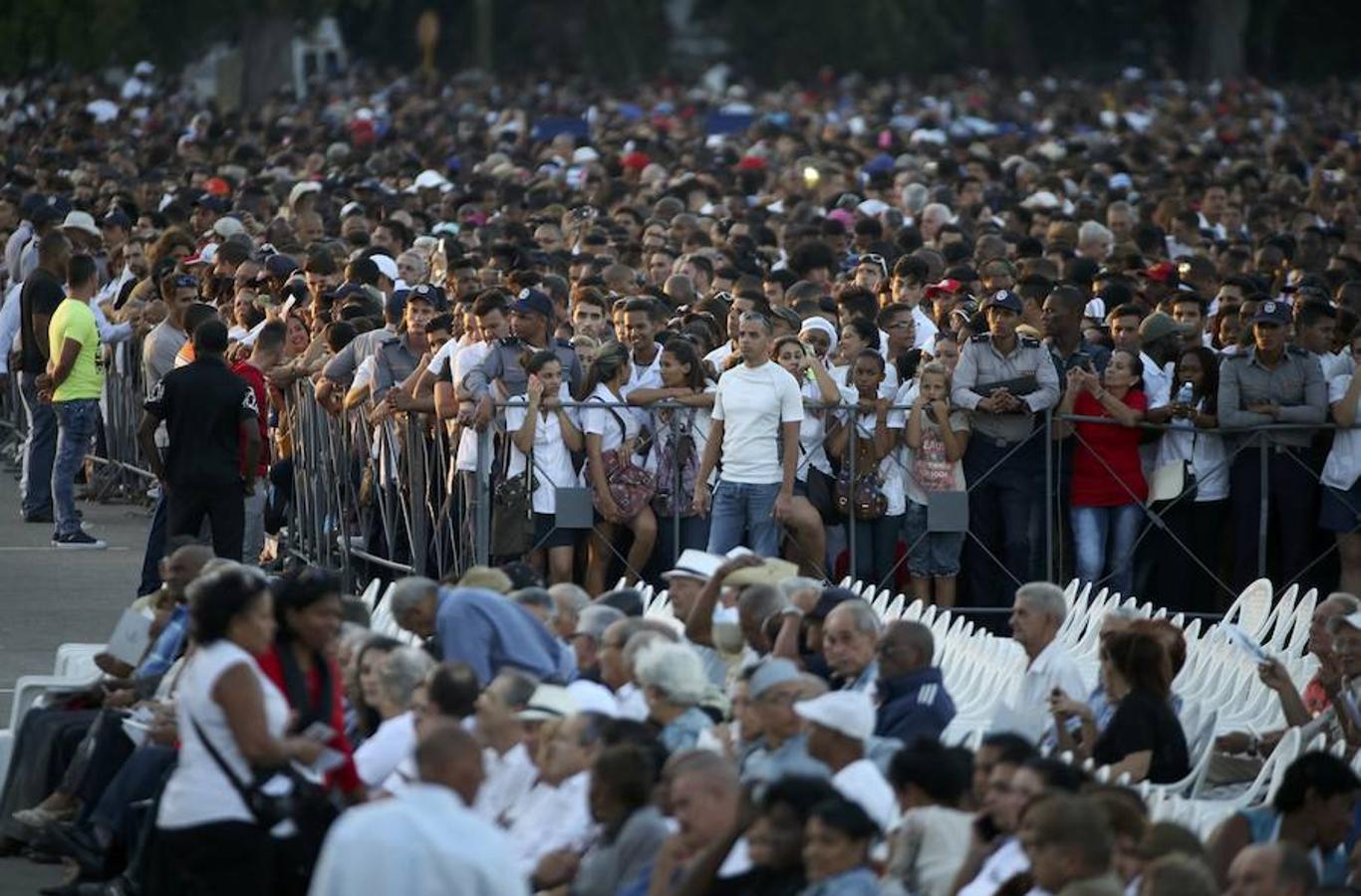 El masivo último adiós de La Habana a Fidel