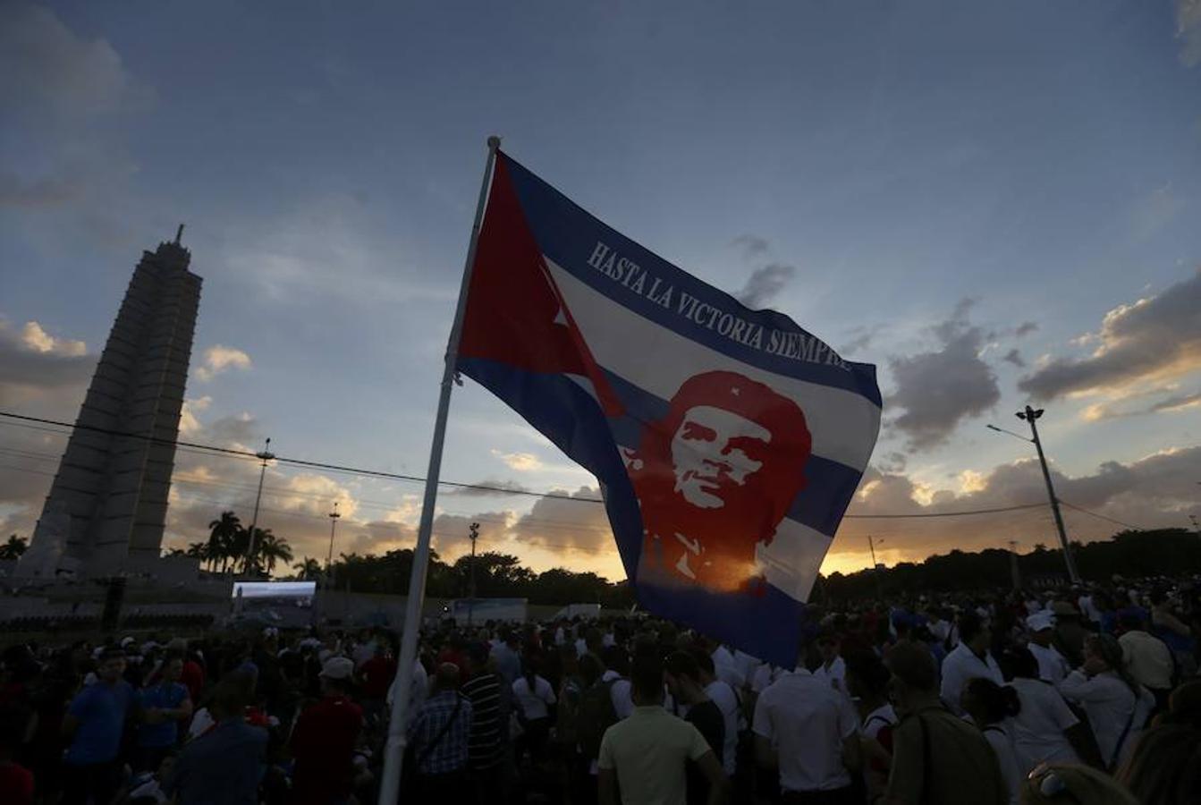 El masivo último adiós de La Habana a Fidel