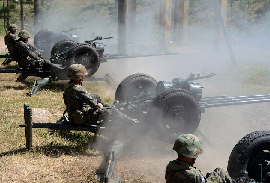 Honduras celebra el Día del Artillero