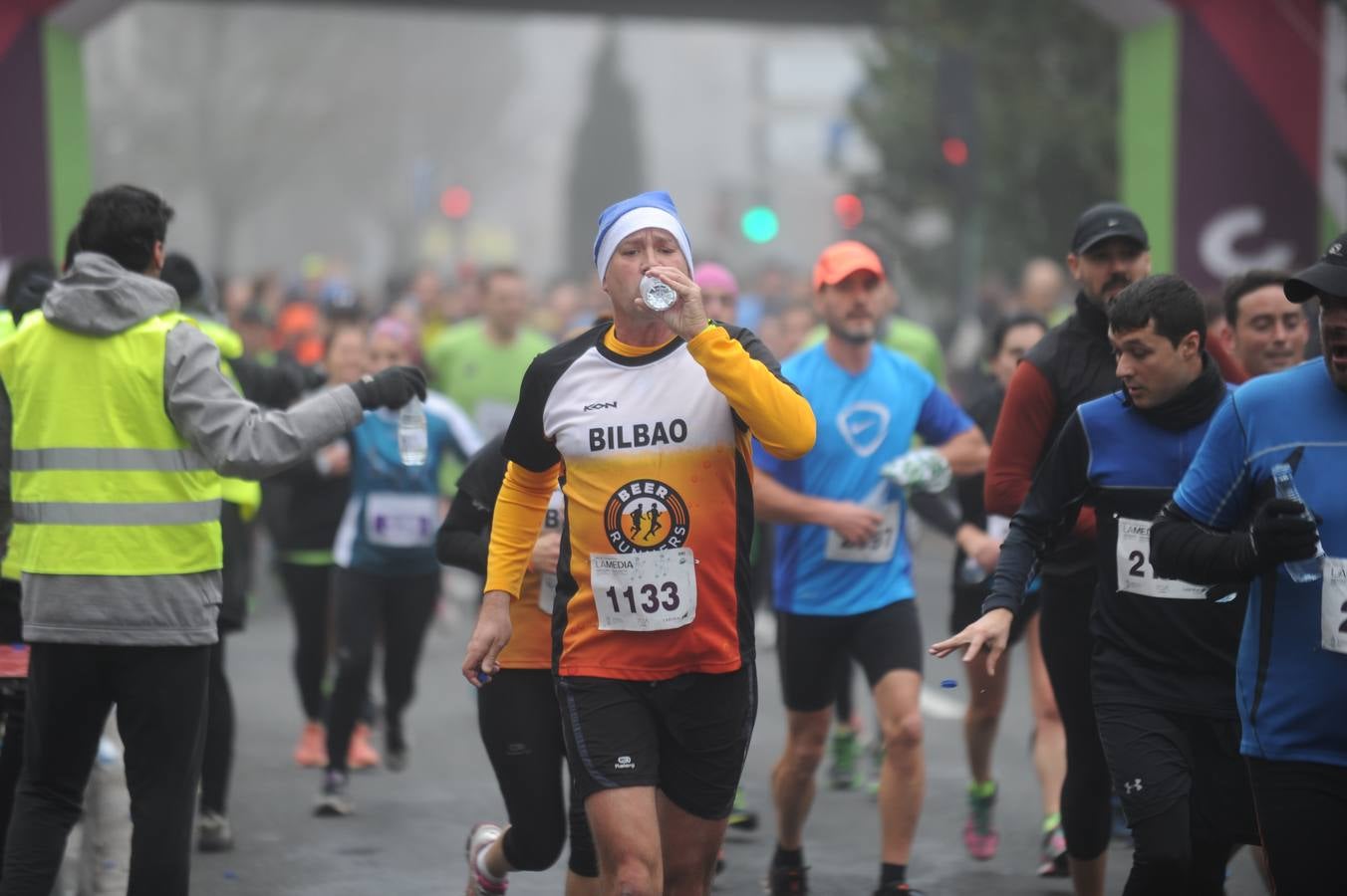 La Media Maratón de Vitoria (Salida y primer tramo)