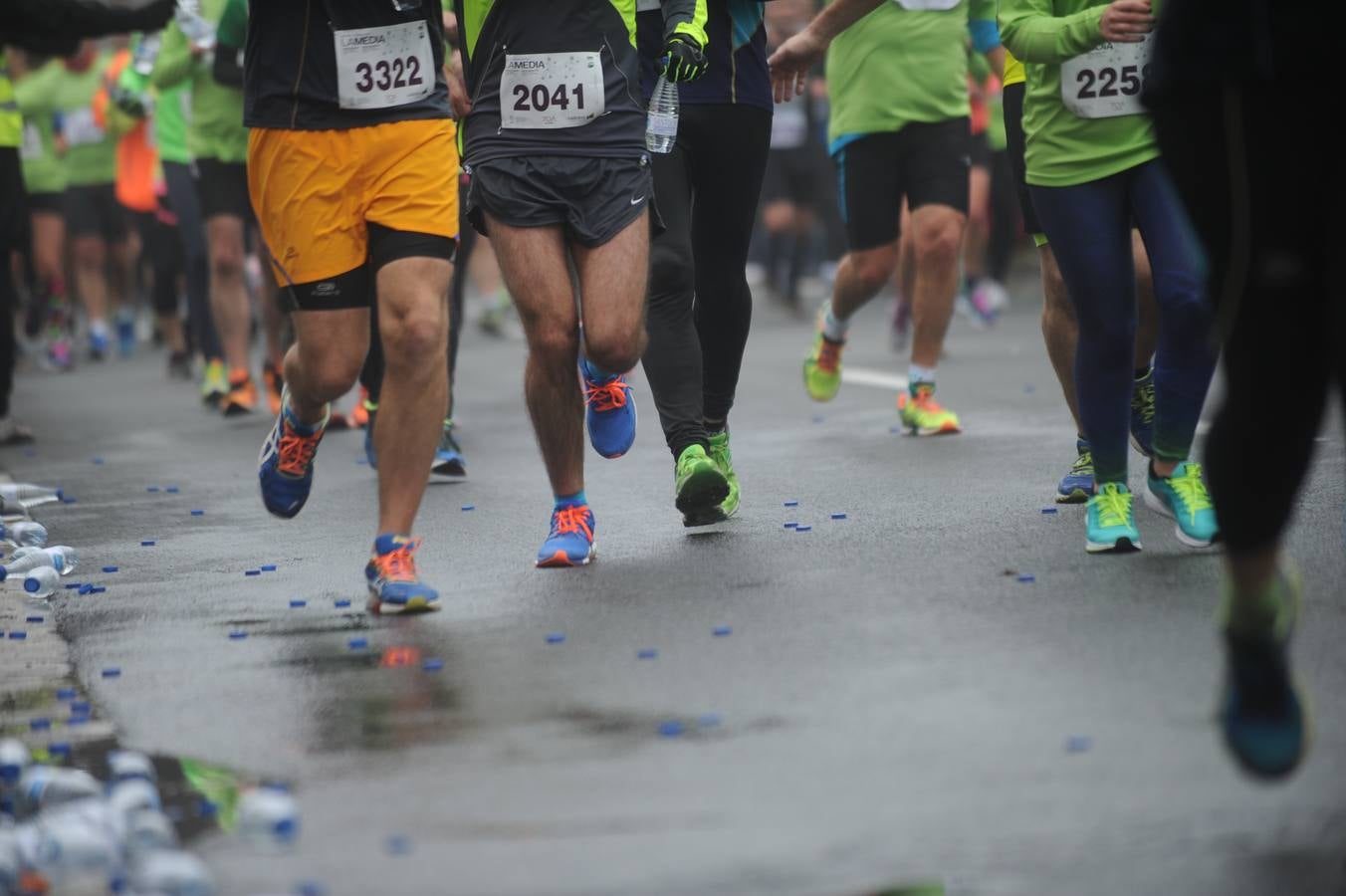 La Media Maratón de Vitoria (Salida y primer tramo)