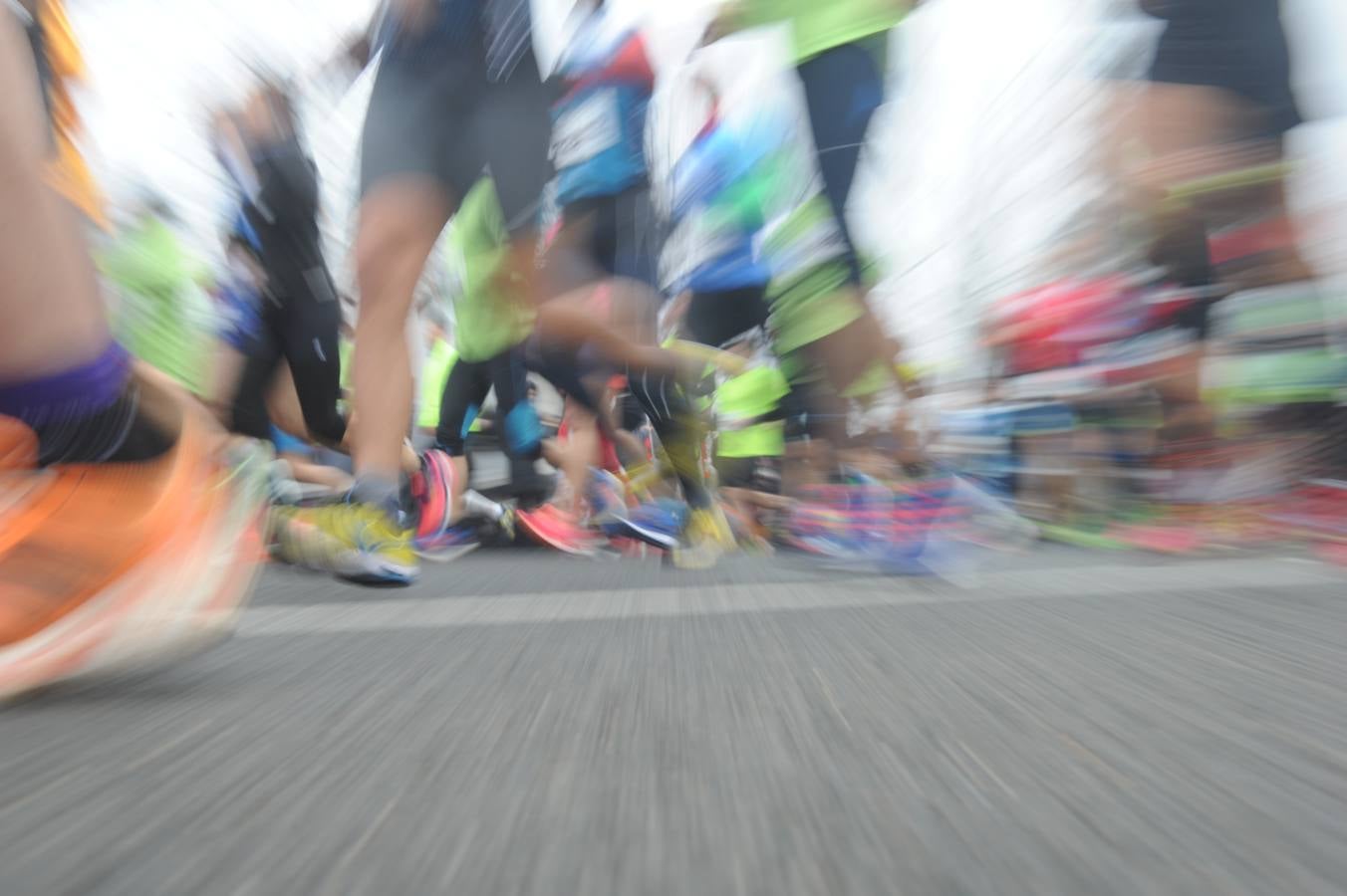 La Media Maratón de Vitoria (Salida y primer tramo)