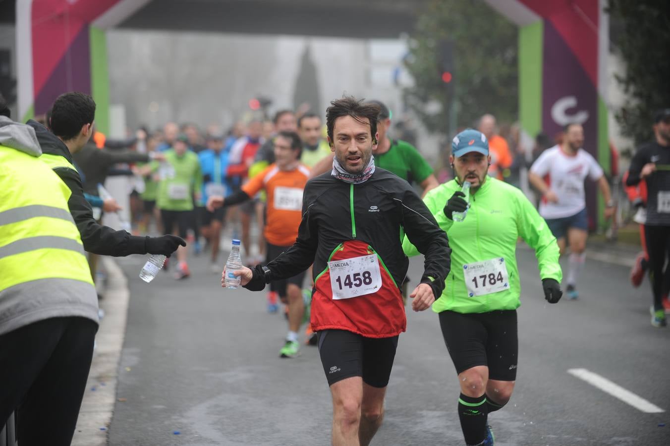 La Media Maratón de Vitoria (Salida y primer tramo)