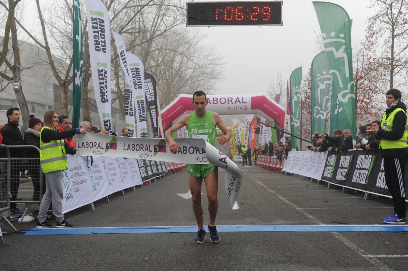 La Media Maratón de Vitoria (II - tramo final y meta)