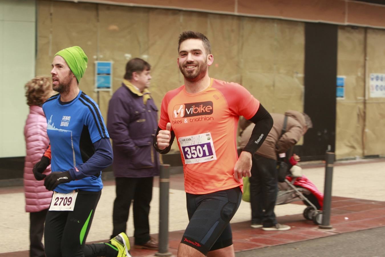 La Media Maratón de Vitoria (II - tramo final y meta)