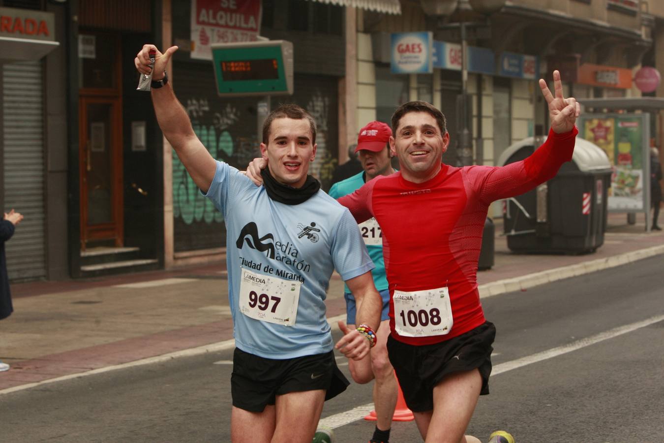 La Media Maratón de Vitoria (II - tramo final y meta)