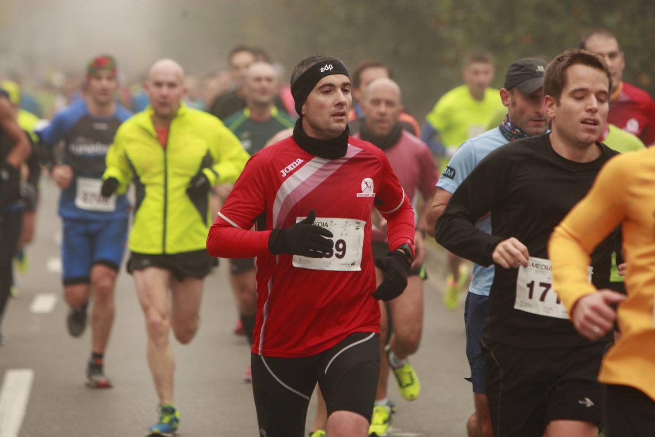 La Media Maratón de Vitoria (II - tramo final y meta)