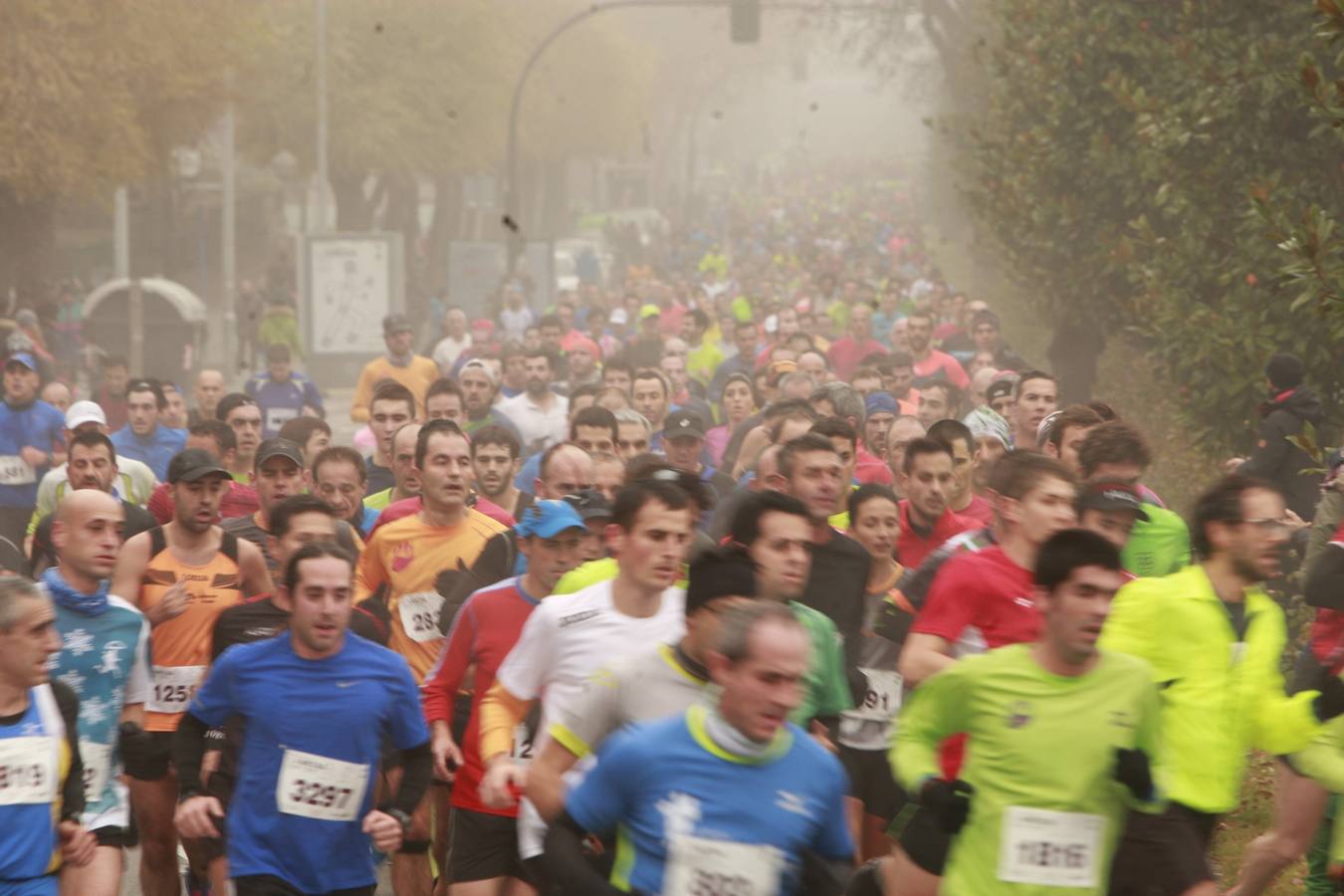 La Media Maratón de Vitoria (II - tramo final y meta)