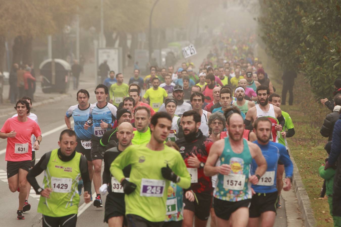 La Media Maratón de Vitoria (II - tramo final y meta)