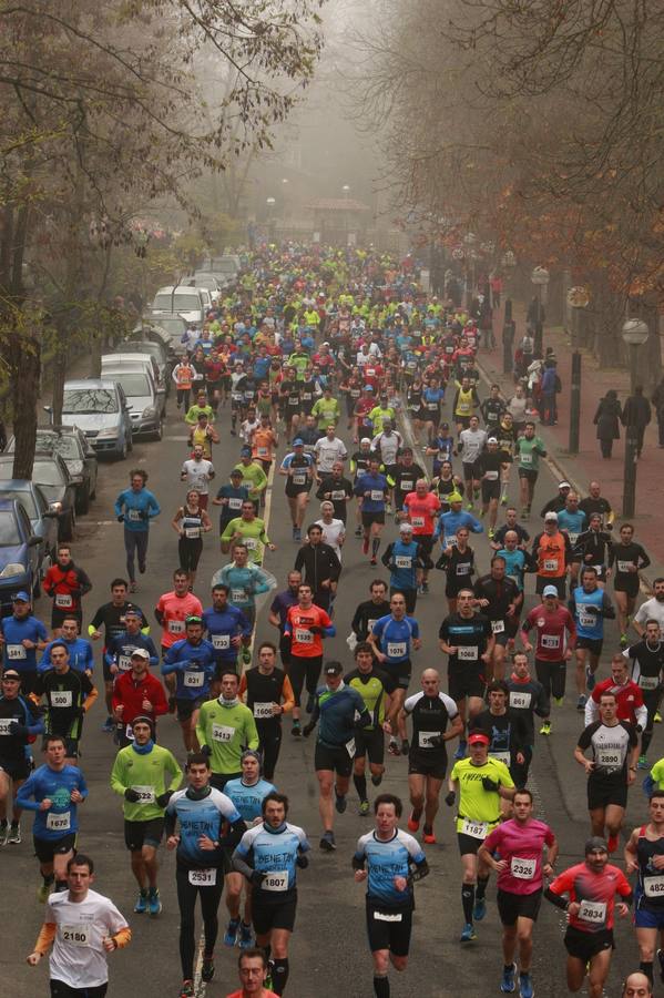 La Media Maratón de Vitoria (II - tramo final y meta)