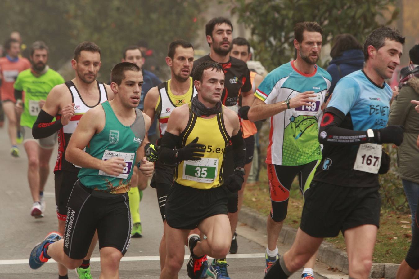 La Media Maratón de Vitoria (II - tramo final y meta)