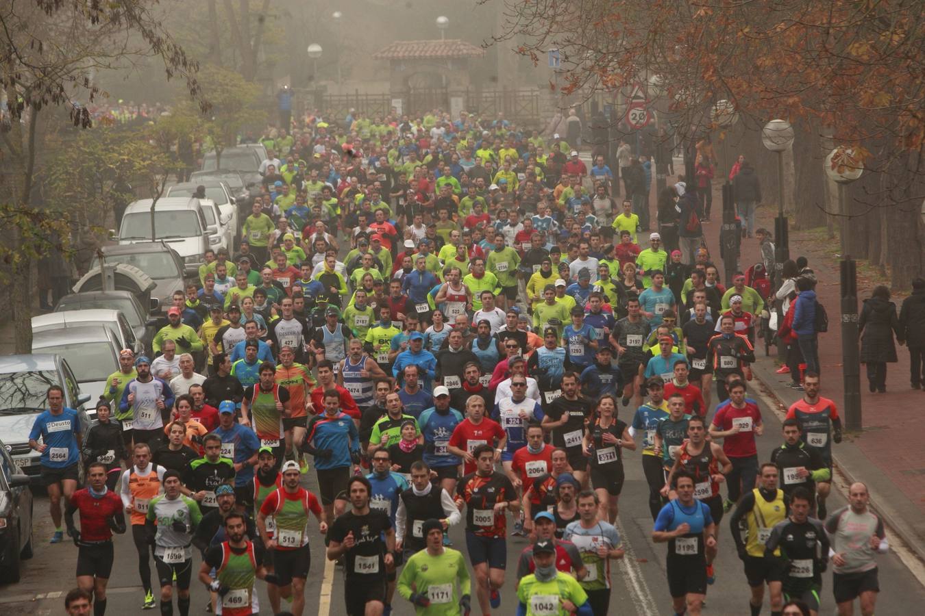 La Media Maratón de Vitoria (II - tramo final y meta)