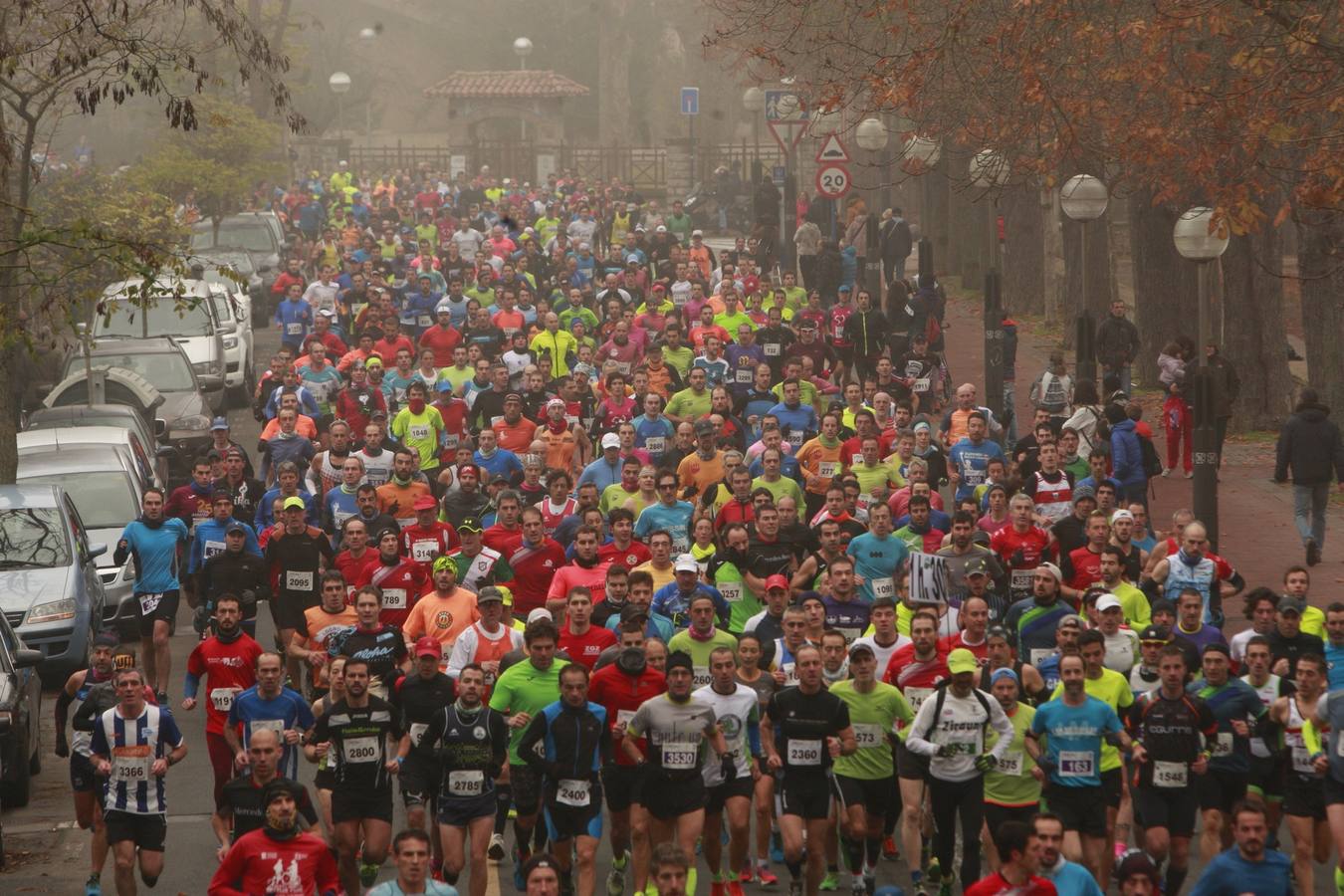 La Media Maratón de Vitoria (II - tramo final y meta)