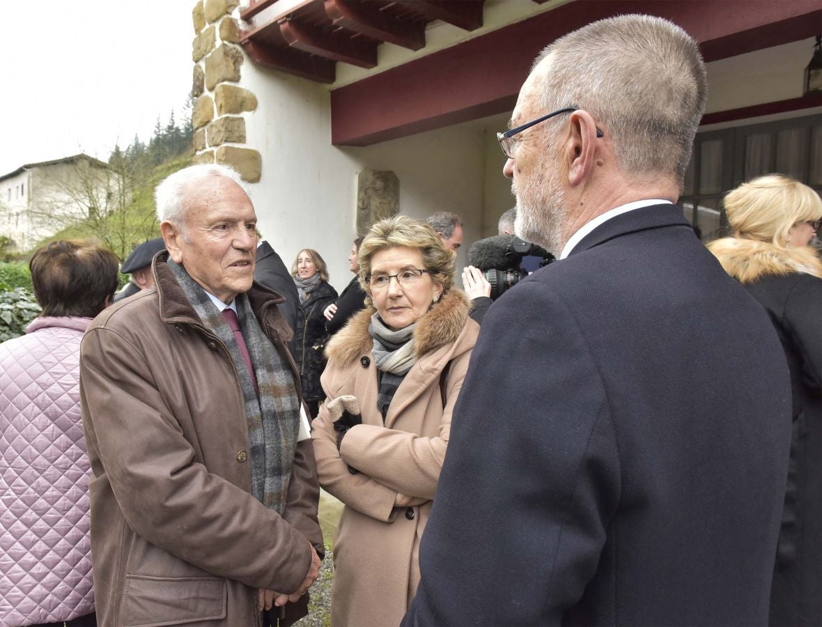 Homenaje a Barandiaran, padre de la cultura vasca