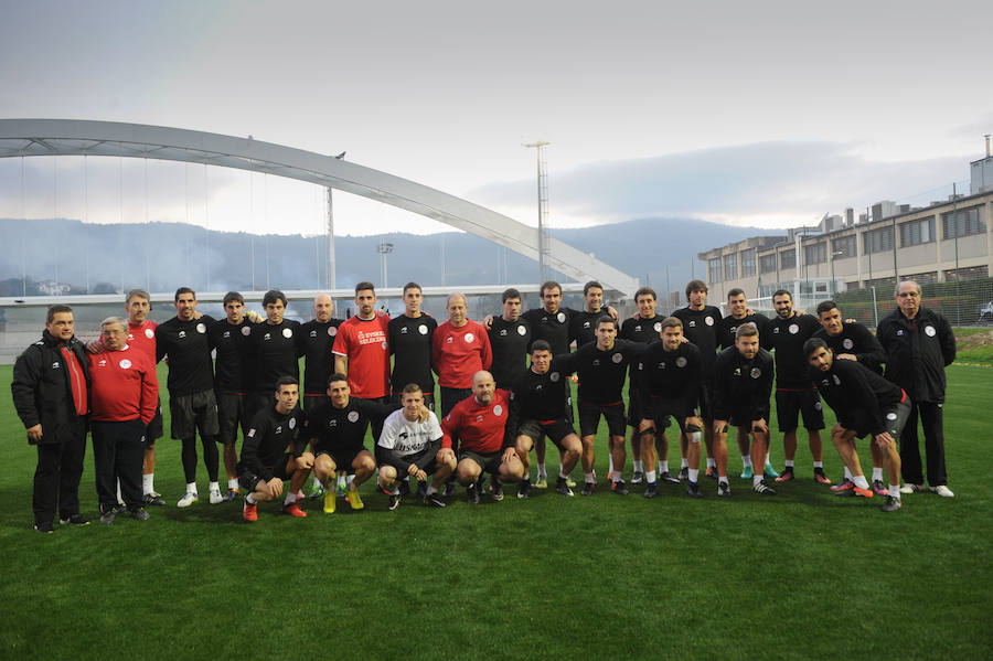 El entrenamiento de Euskal Selekzioa, en imágenes