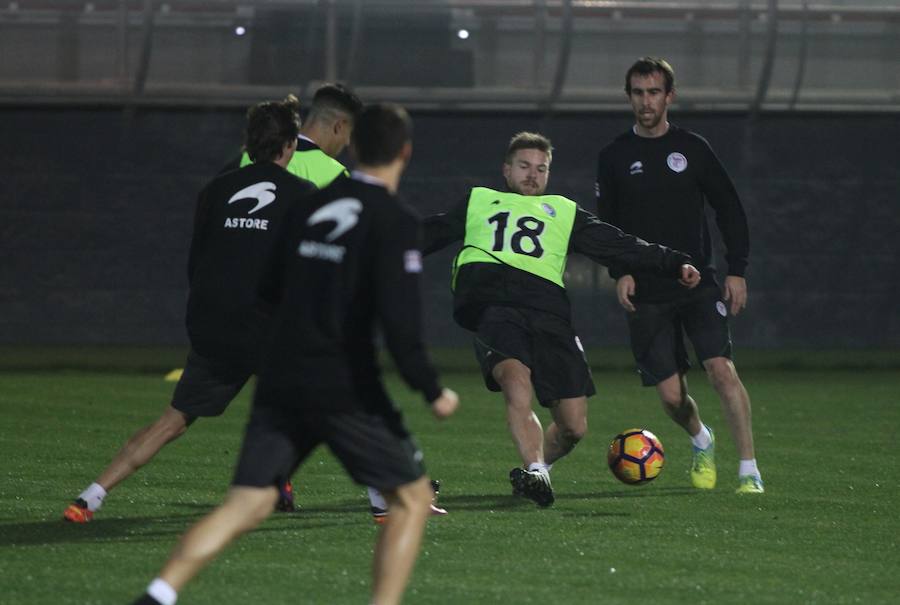 El entrenamiento de Euskal Selekzioa, en imágenes