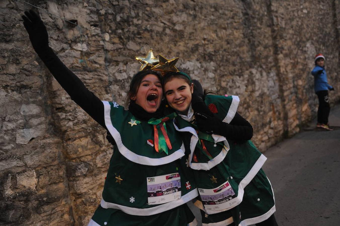Calentamiento para la San Silvestre de Vitoria 2016