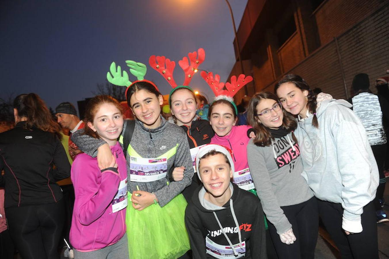 Calentamiento para la San Silvestre de Vitoria 2016