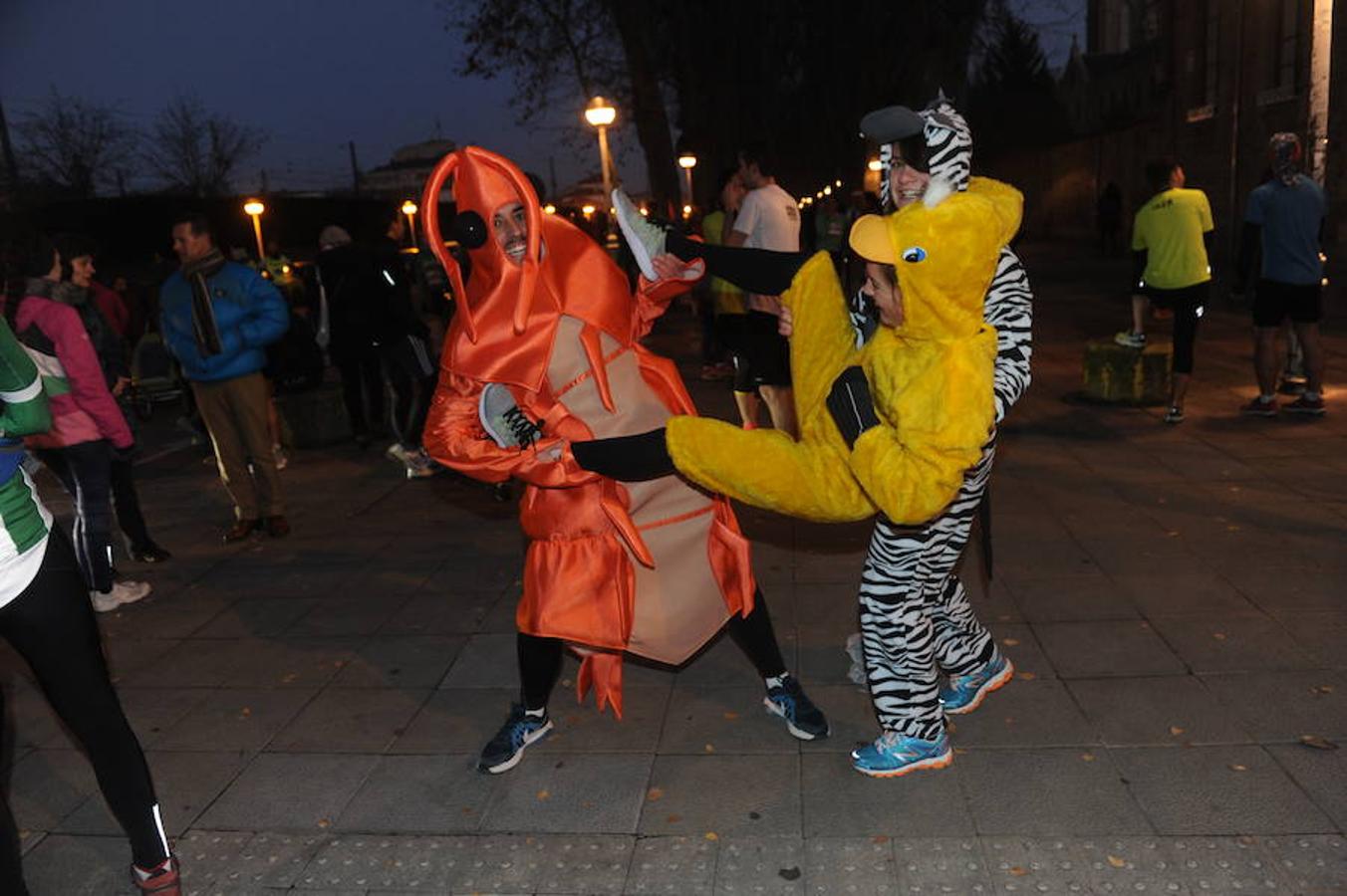 Calentamiento para la San Silvestre de Vitoria 2016