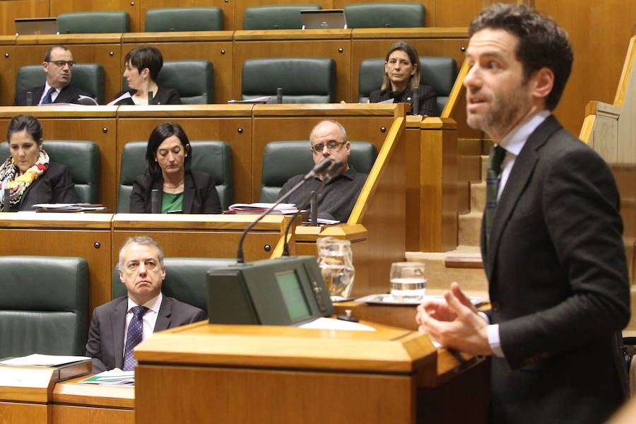 Homenaje silencioso del Parlamento vasco a Gregorio Ordóñez