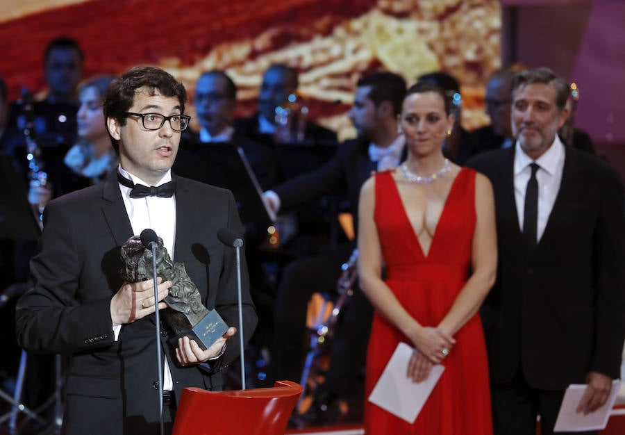 Los premiados de los Goya 2017