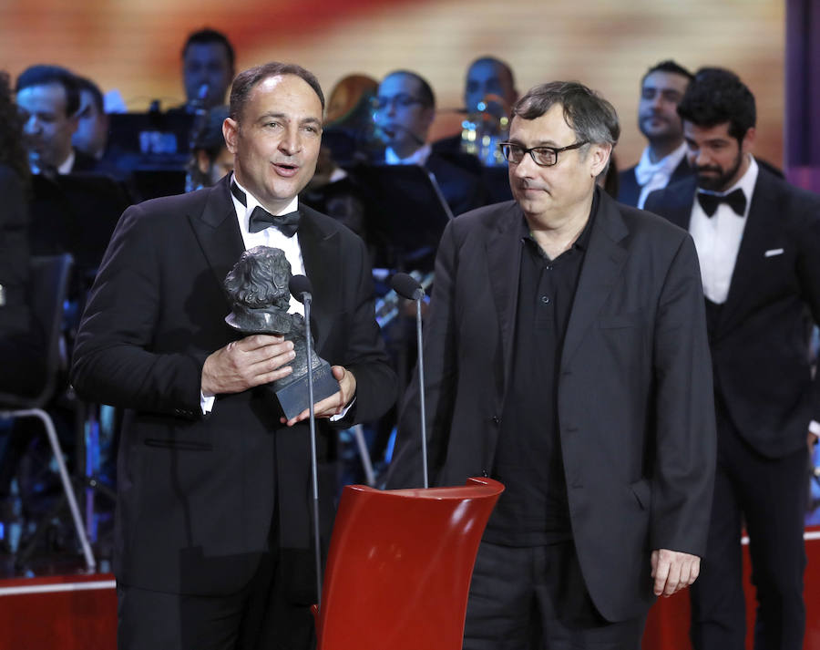 Los premiados de los Goya 2017