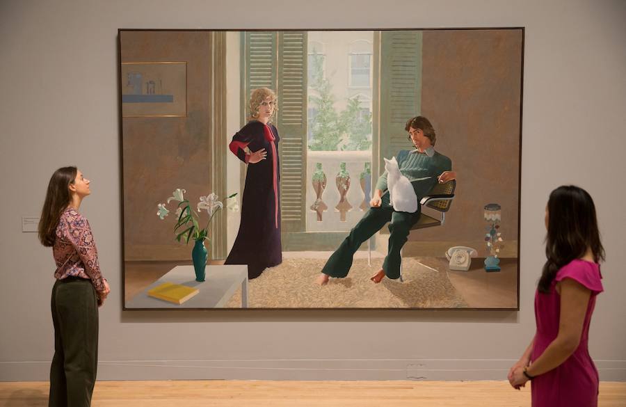 David Hockney, en el Tate Britain