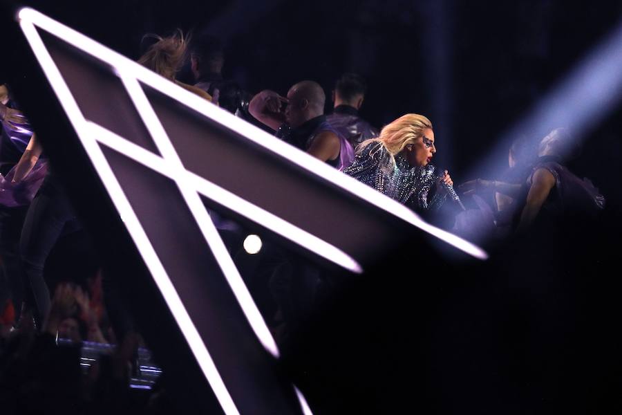 El espectáculo de Lady Gaga en la Super Bowl