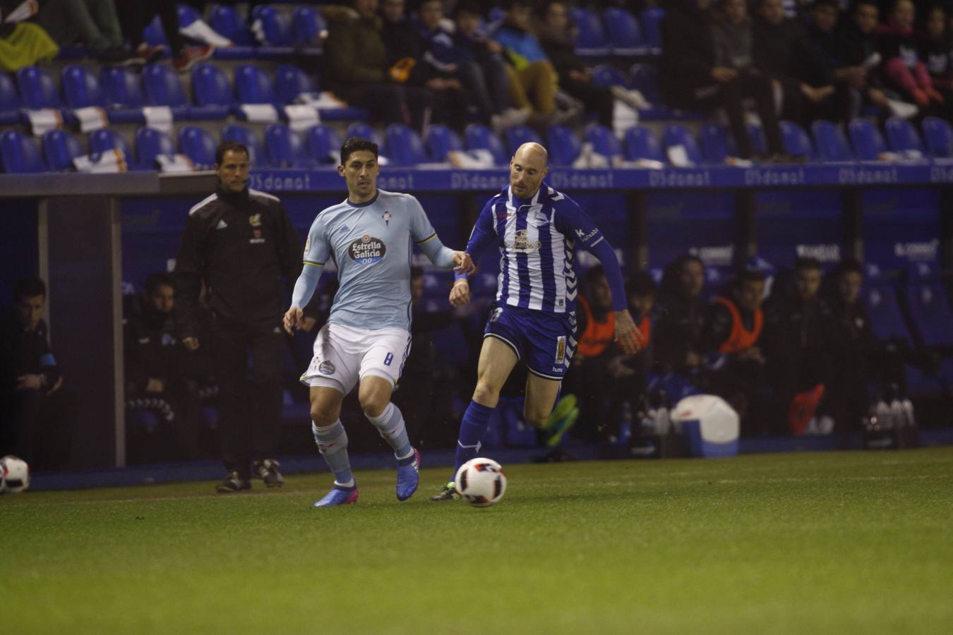 Semifinal de Copa entre el Alavés y el Celta