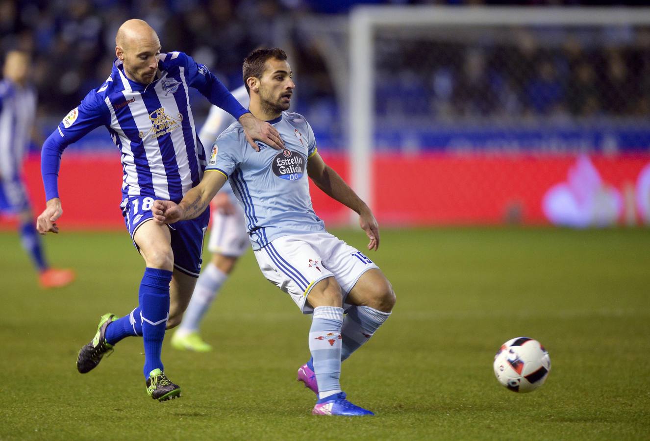 Semifinal de Copa entre el Alavés y el Celta