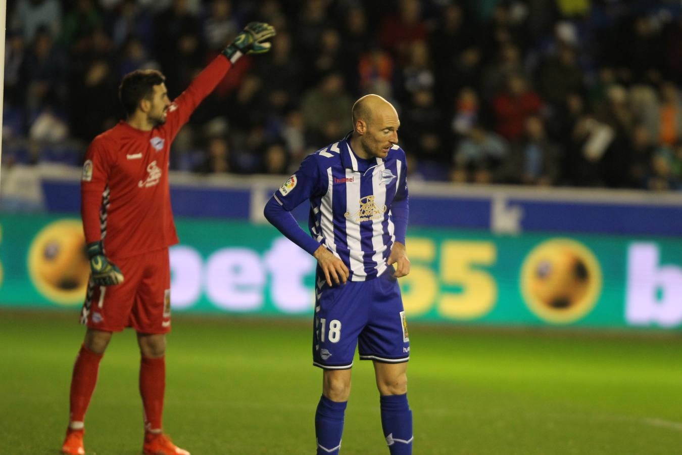 Semifinal de Copa entre el Alavés y el Celta
