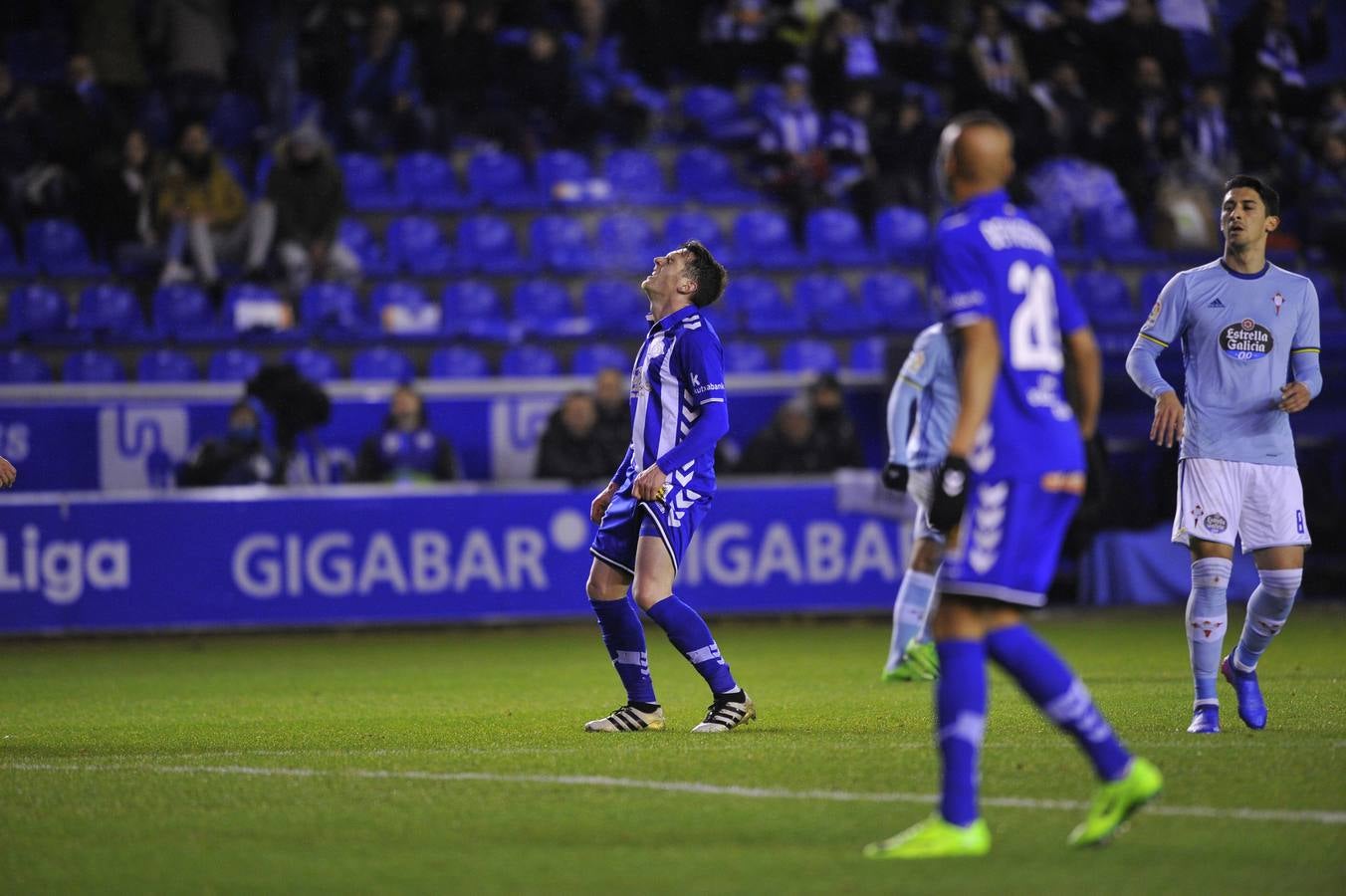 Semifinal de Copa entre el Alavés y el Celta