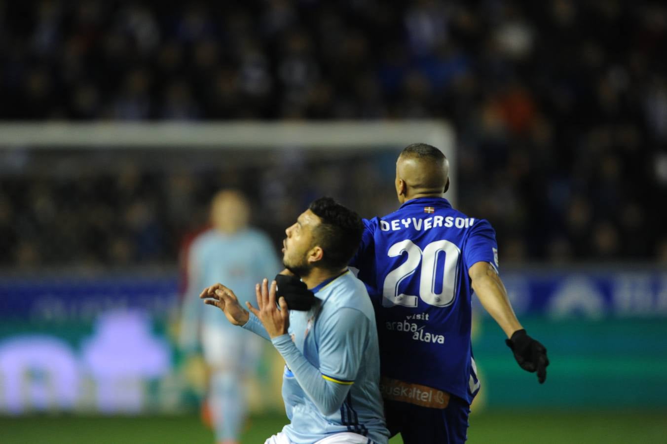 Semifinal de Copa entre el Alavés y el Celta